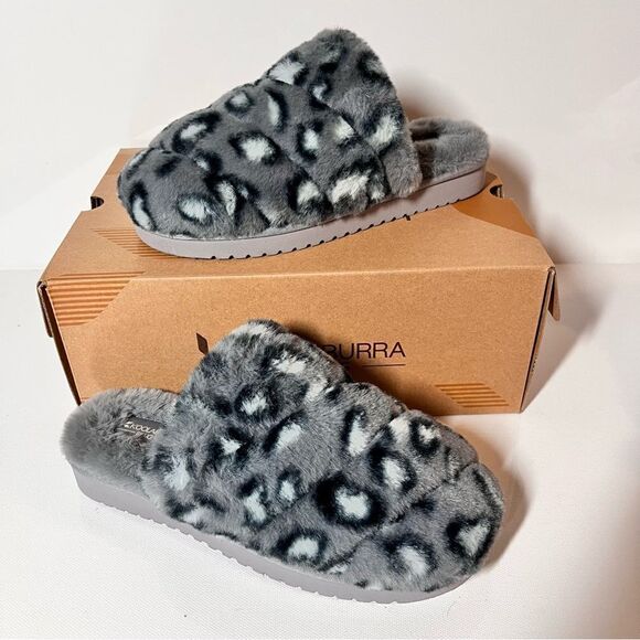 Koolaburra Starleen Abstract Fluff Slippers - Picture 1 of 6